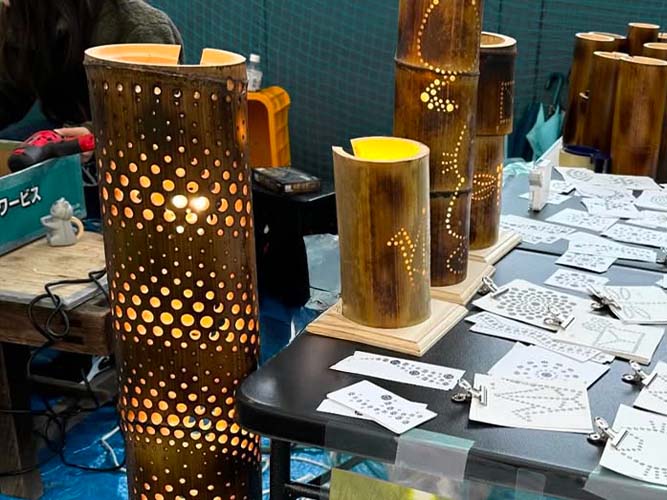 ワークショップ受付風景